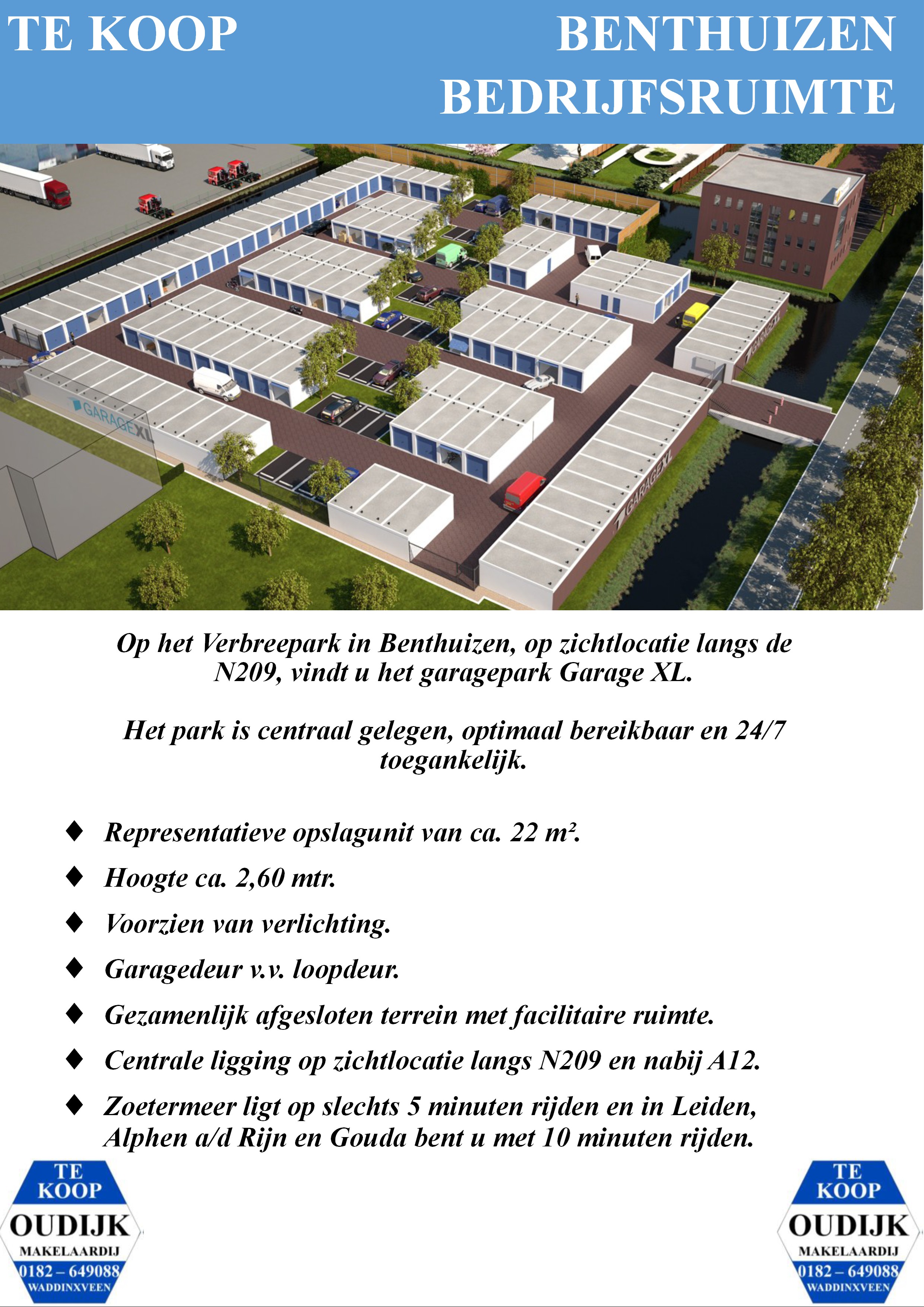 Bedrijfsgebouw Benthuizen